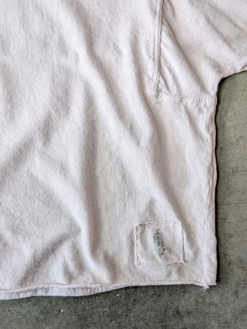 Free People Movement Inspire Tee Oversized Cropped Pastel Pink small - Picture 6 of 9
